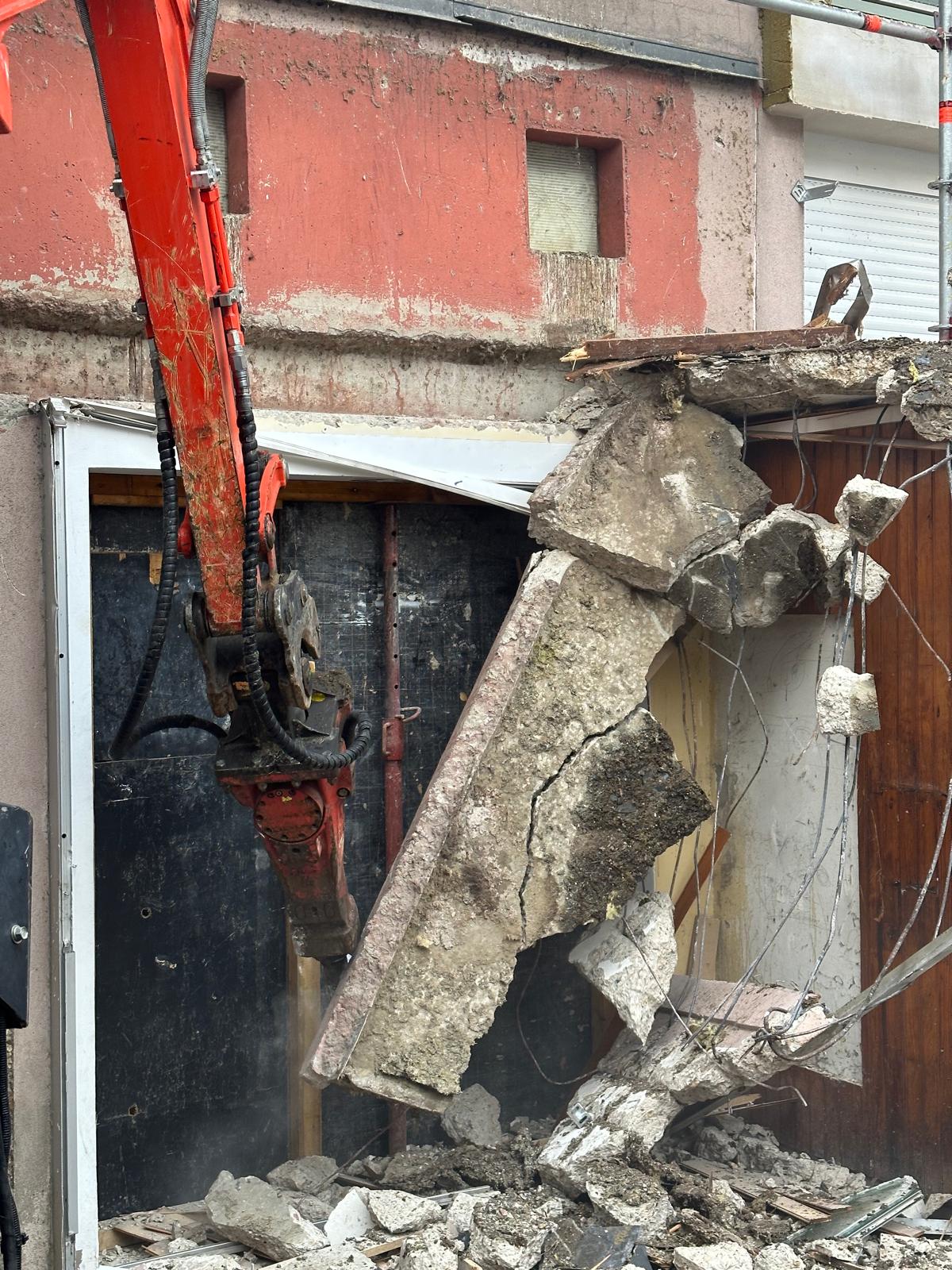 Projet de démolition SBMA BTP
